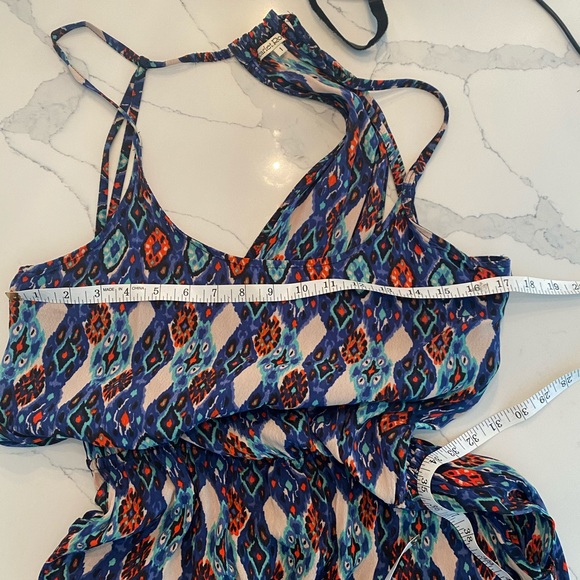 Scarlett Roos printed maxi dress summer size 1 - Picture 7 of 9